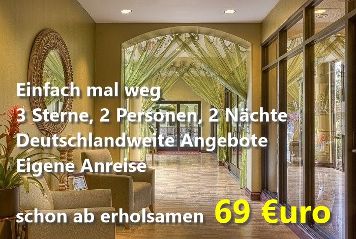 Kurzurlaub Deutschland ab 69 Euro
